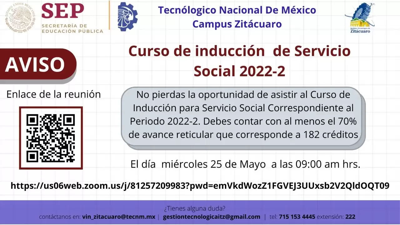CURSO INDUCCIÓN SERVICIO SOCIAL
